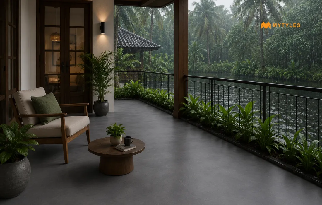Grey Antiskid floor tile